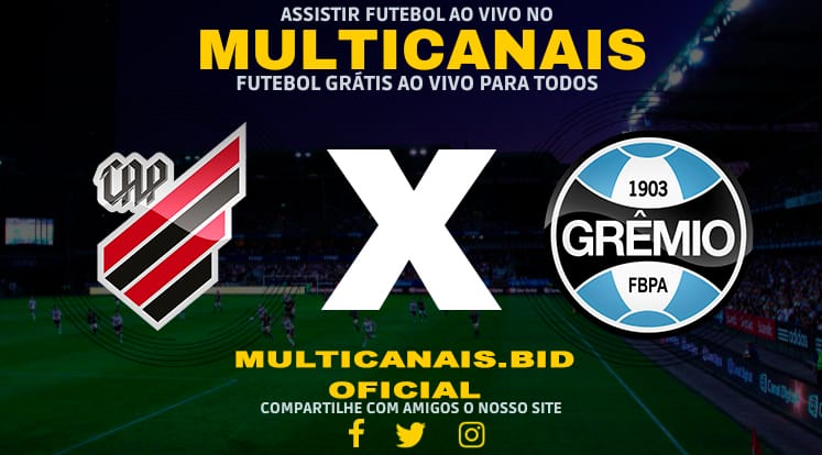 Assistir Athletico-PR x Grêmio Ao Vivo Online HD 16/01/2024