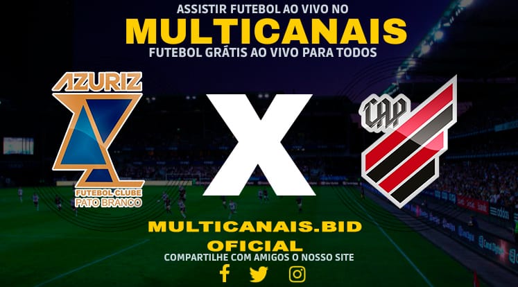 Assistir Azuriz x Athletico PR Ao Vivo Online HD 21/01/2024