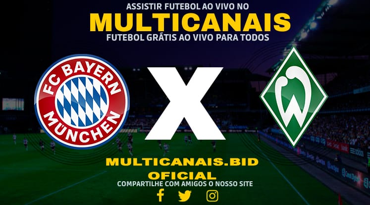 Assistir Bayern de Munique x Werder Bremen Ao Vivo Online HD 21/01/2024