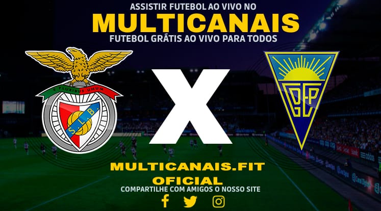 Assisti Benfica x Estoril Ao Vivo Online HD 24/01/2024