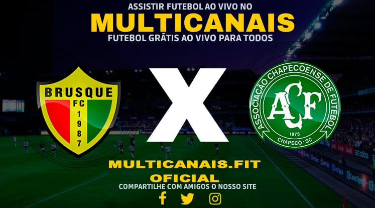 Assisti Brusque x Chapecoense Ao Vivo Online HD 24/01/2024