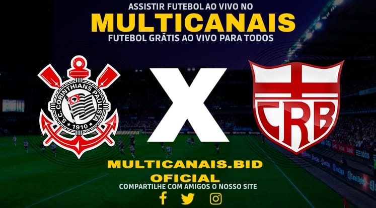 Assistir Corinthians x CRB Ao Vivo Online HD 16/01/2024