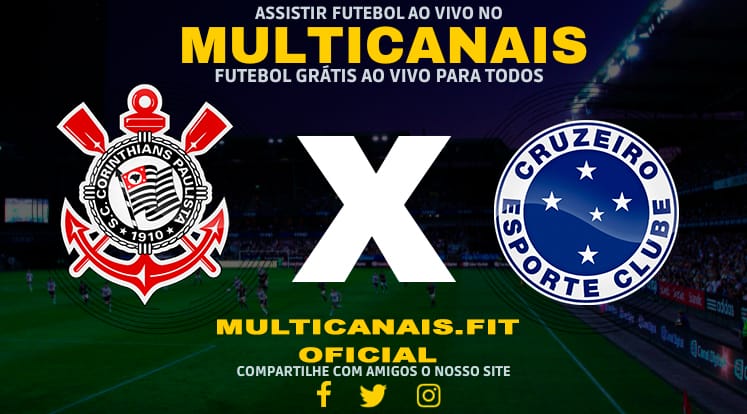 Assistir Corinthians x Cruzeiro Ao Vivo Online HD 25/01/2024