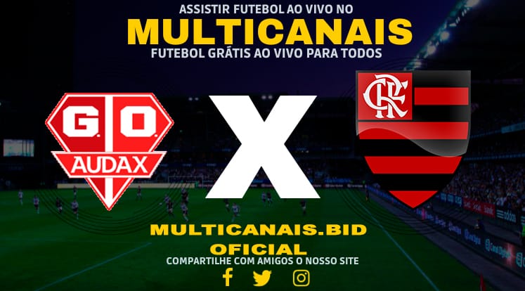 Assistir Osasco Audax x Flamengo Ao Vivo Online HD 11/01/2024