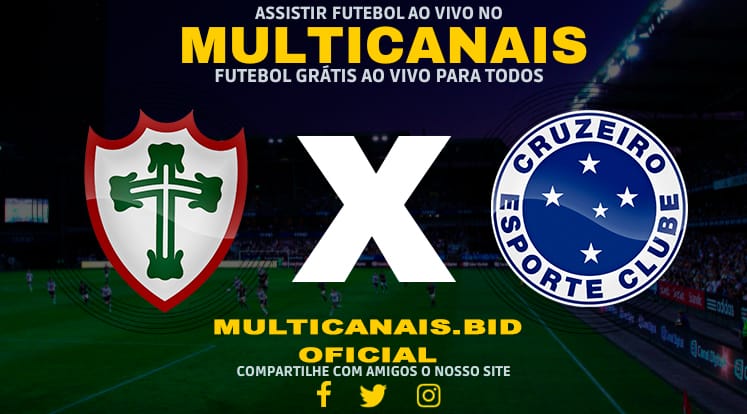 Assistir Portuguesa x Cruzeiro Ao Vivo Online HD 15/01/2024