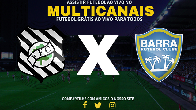 Assistir Figueirense x Barra AO VIVO Online 15/03/2024