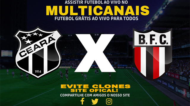 Assistir Ceará x Botafogo SP AO VIVO Online 25/07/2024