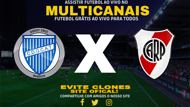 Assistir Godoy Cruz x River Plate AO VIVO Online 12/02/2025