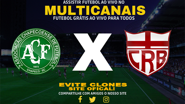 Assistir Chapecoense x CRB AO VIVO Online 25/08/2024