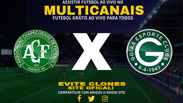 Assistir Chapecoense x Goiás AO VIVO Online 21/10/2024