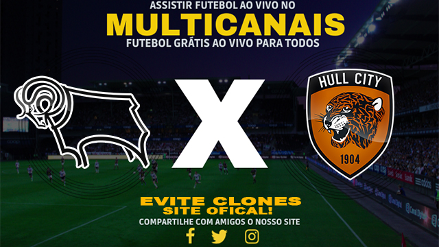 Assistir Derby x Hull City AO VIVO Online 26/10/2024