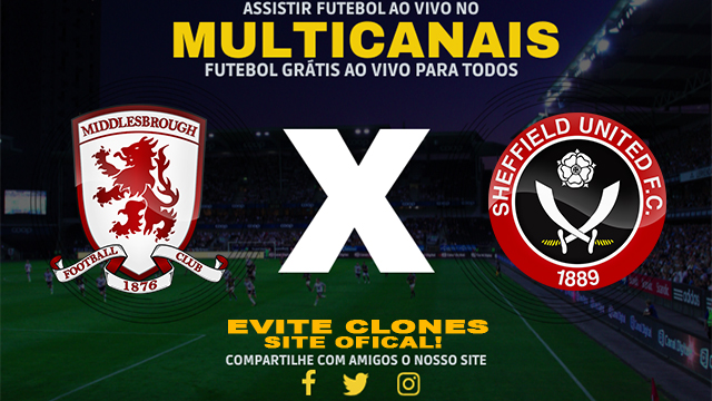 Assistir Middlesbrough x Sheffield AO VIVO Online 23/10/2024