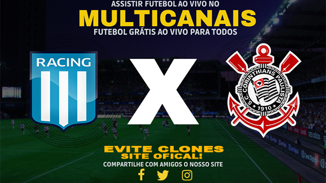 Assistir Racing x Corinthians AO VIVO Online 31/10/2024