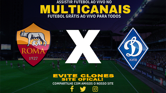 Assistir Roma x Dynamo Kyiv AO VIVO Online 24/10/2024