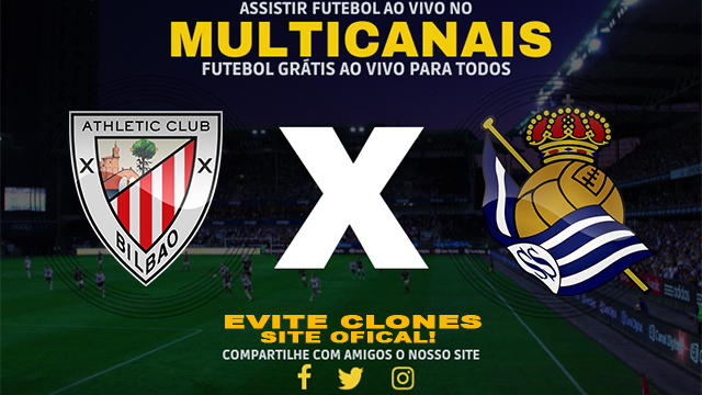 Assistir Athletic Club x Real Sociedad AO VIVO Online 24/11/2024