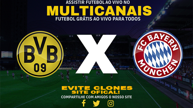 Assistir Borussia Dortmund x Bayern de Munique AO VIVO Online 30/11/2024