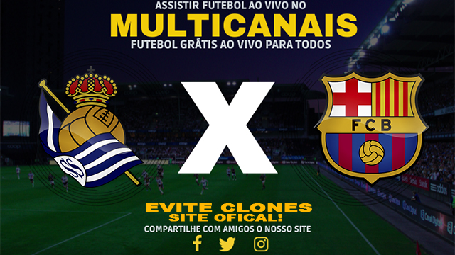 Assistir Real Sociedad x Barcelona AO VIVO Online 10/11/2024