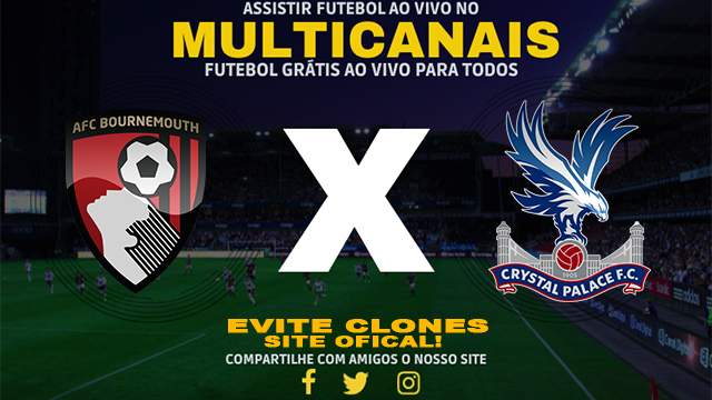 Assistir Bournemouth x Crystal Palace AO VIVO Online 26/12/2024