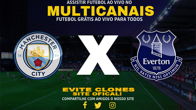 Assistir Manchester City x Everton AO VIVO Online 26/12/2024