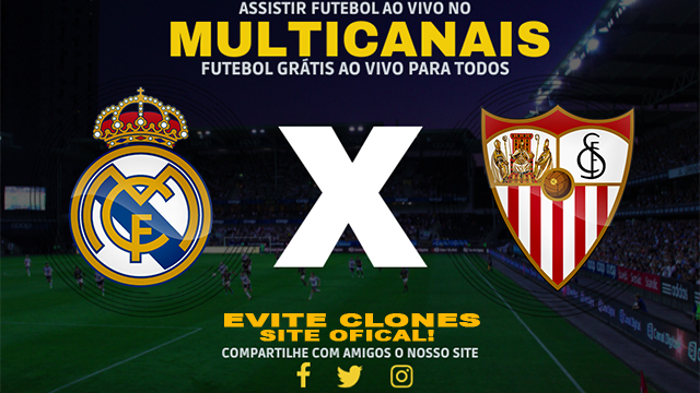 Assistir Real Madrid x Sevilla AO VIVO Online 22/12/2024