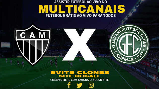 Assistir Atlético Mineiro x Guarani AO VIVO Online 03/01/2025