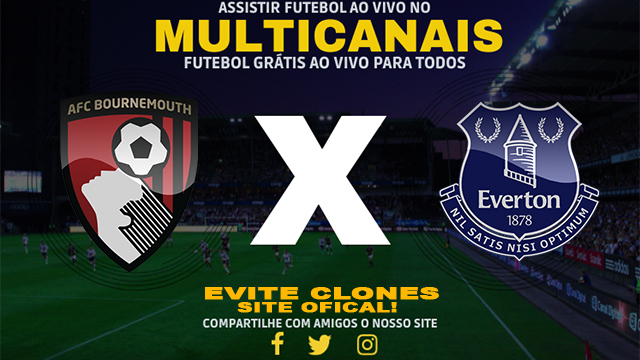 Assistir Bournemouth x Everton AO VIVO Online 04/01/2025