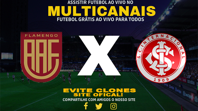 Assistir Flamengo SP x Internacional AO VIVO Online 10/01/2025