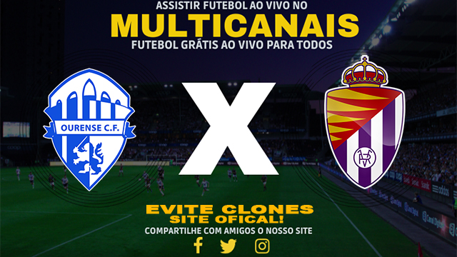 Assistir Ourense x Valladolid AO VIVO Online 05/01/2025