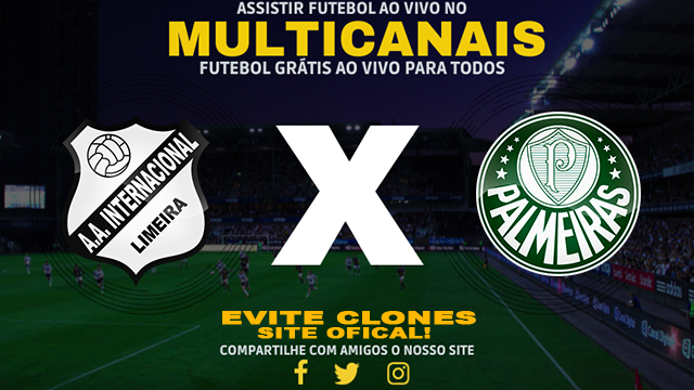 Assistir Inter De Limeira x Palmeiras AO VIVO Online 13/02/2025