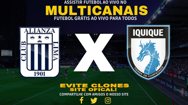 Assistir Alianza Lima x Deportes Iquique AO VIVO Online 11/03/2025