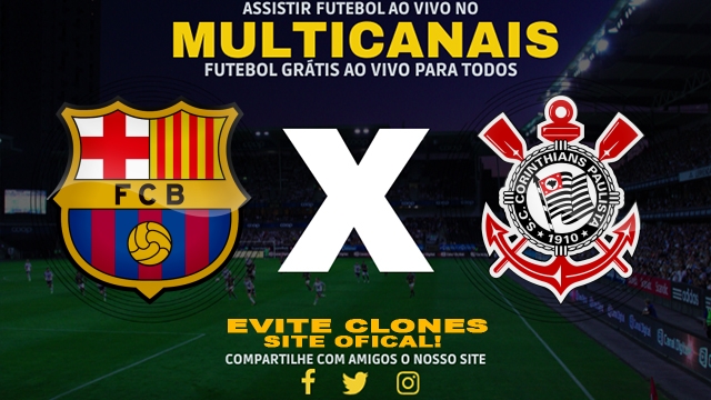 Assistir Barcelona-EQU x Corinthians AO VIVO Online 05/03/2025