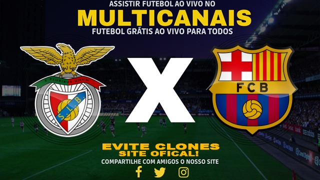 Assistir Benfica x Barcelona AO VIVO Online 05/03/2025