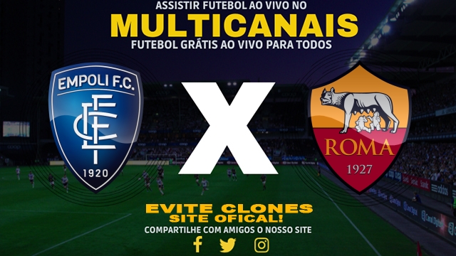 Assistir Empoli x Roma AO VIVO Online 09/03/2025