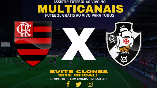 Assistir Flamengo x Vasco AO VIVO Online 08/03/2025